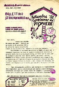 bollettino bologna 1952
