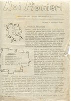 noi pionieri Bollettino api provinciale 1949