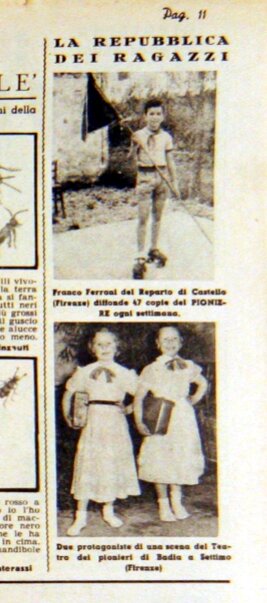 Pionieri di Castello di Firenze Pioniere n41 del 19 ottobre 1952