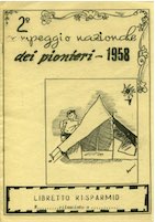 2° campeggio nazionale dei pionieri 1958