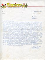 lettera di dina rinaldiall api di imola 1959