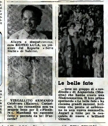 Il Pioniere Armando Pioniere n.38. 25 settembre 1955