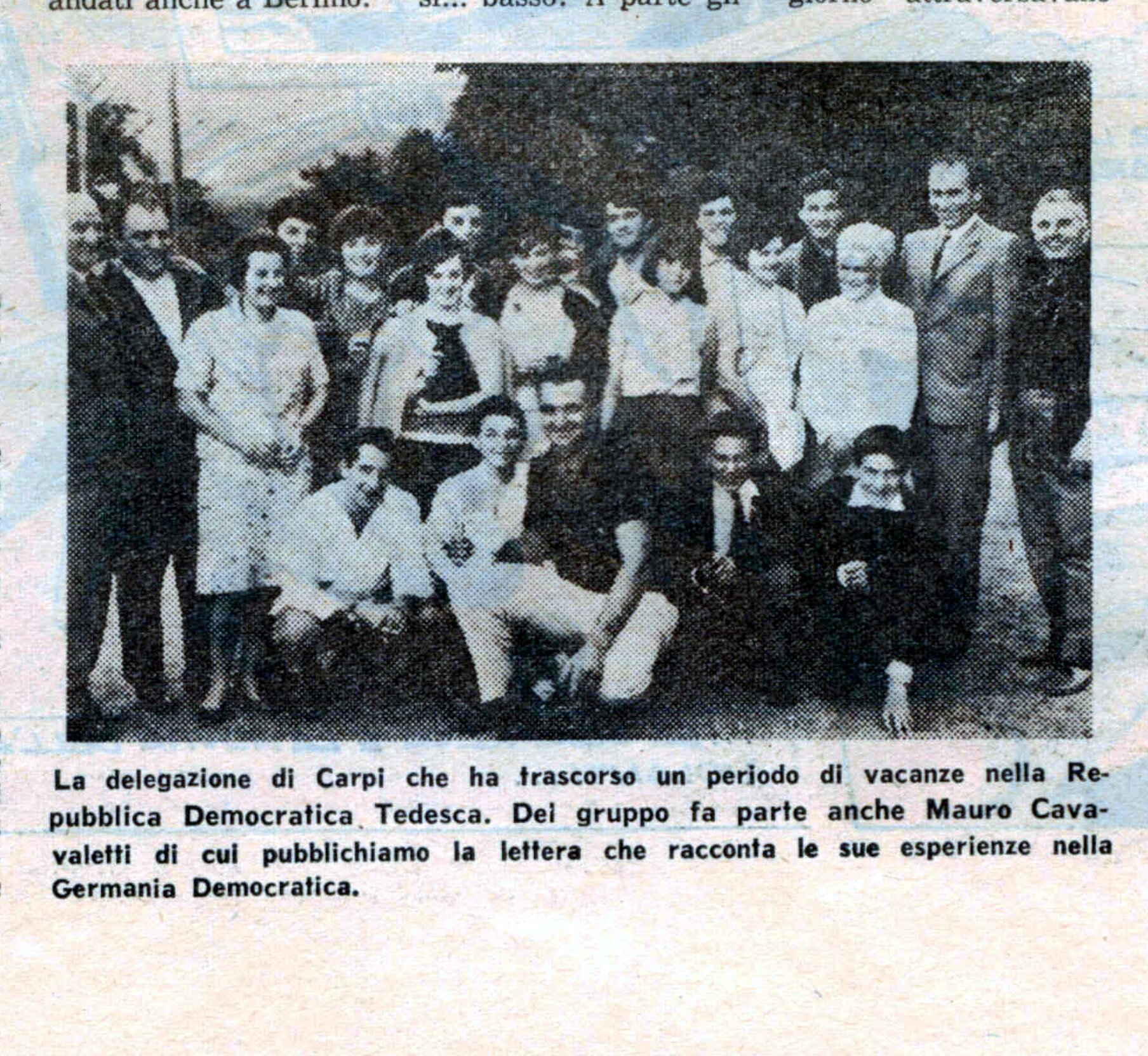 Delegazione di Carpi Pioniere n. 41 14 ottobre 1965