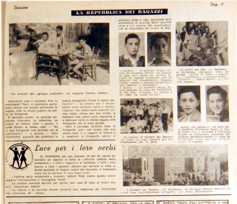 Pioniere di Manzolino MO Pioniere n18 del 30 aprile 1952