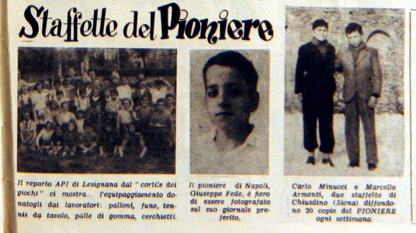 Pioniere Giuseppe Fede Pioniere n.38 27 settembre 1953