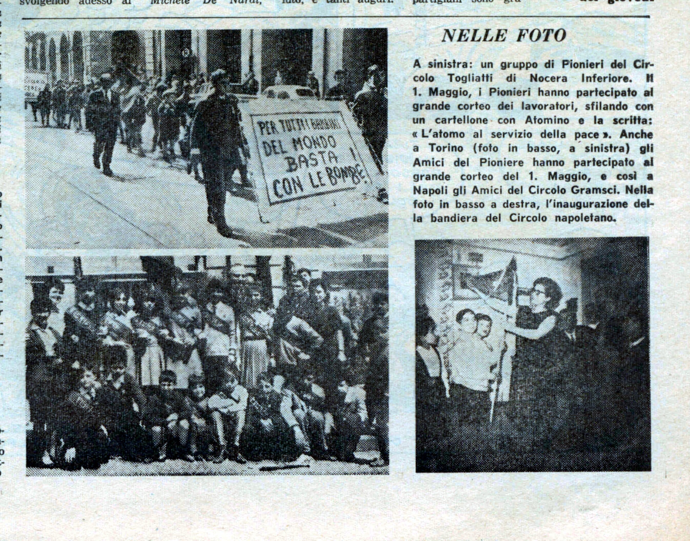 Pionieri a Napoli Pioniere dellUnita n.20 20 maggio 1965