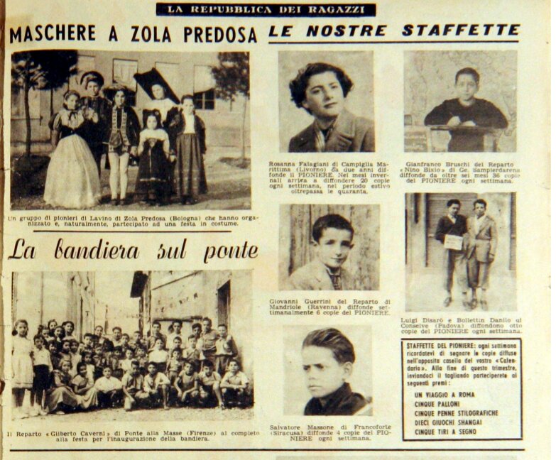 Staffetta di Conselve PD Pioniere n31 del 3 agosto 1952