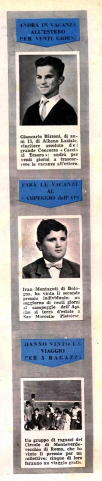 Campeggio API a San Marcello Pistoiese Pioniere n. 22 29 maggio 1960