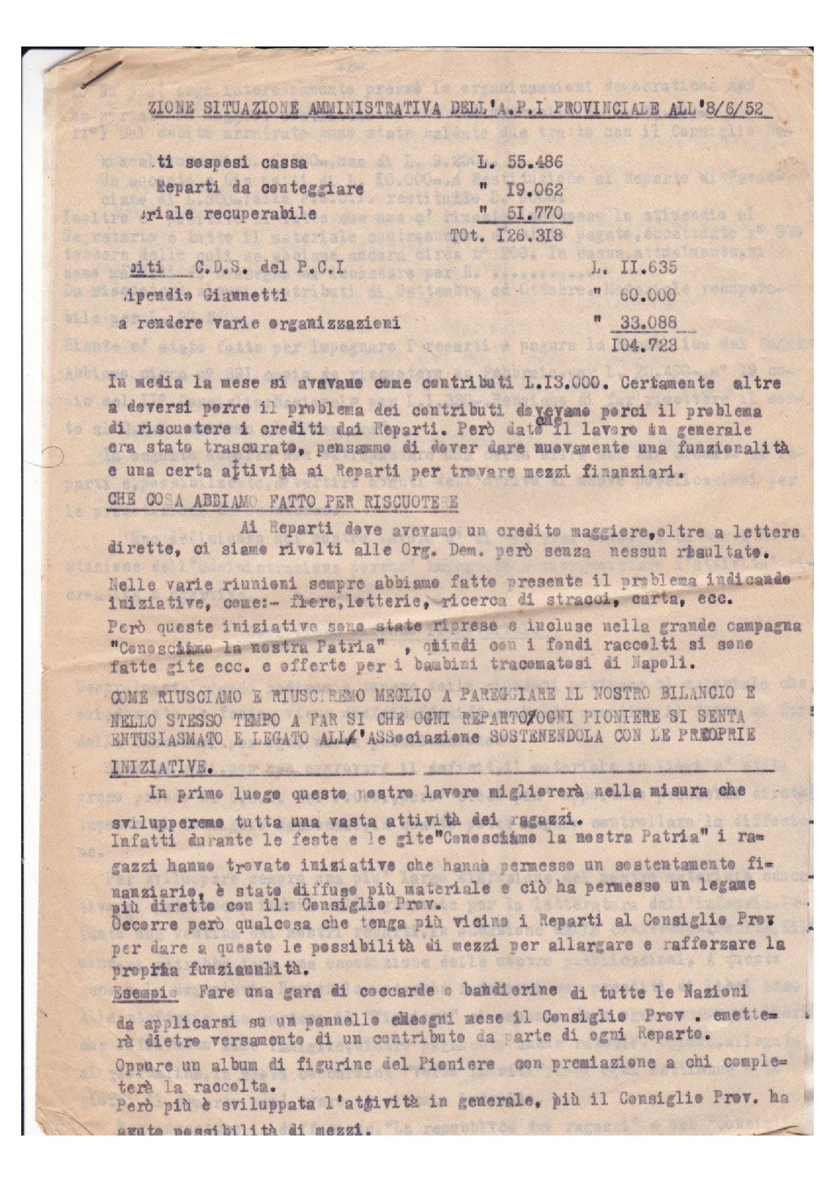 Situazione amministrativa dell API Siena 1952 00001