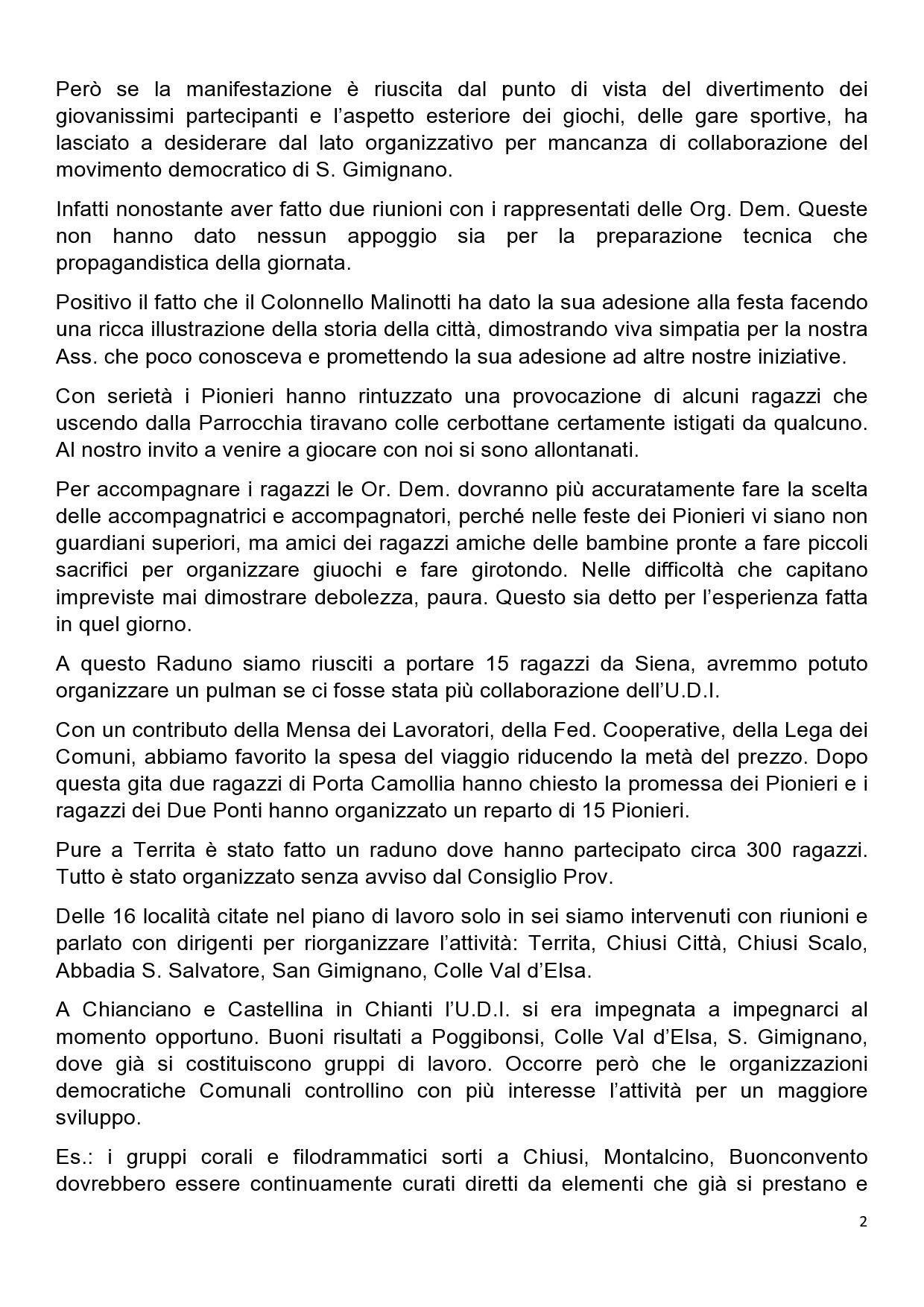 Trascrizione della Relazione svolta dallA.P.I. prov. senese dall8 6 al 25 9 1952 page0002