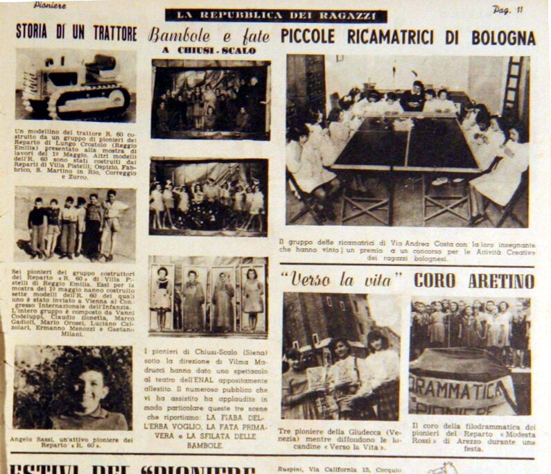 Pionieri costruttori di modellini di Reggio Emilia sul Pioniere n30 del 27 luglio 1952 Copia
