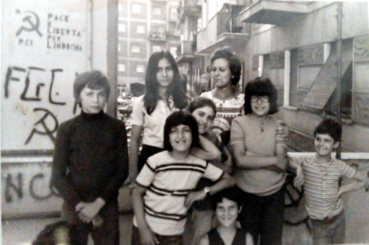 Foto di Giuliano Cianfrocca grp API Porto Fluviale Roma 1973
