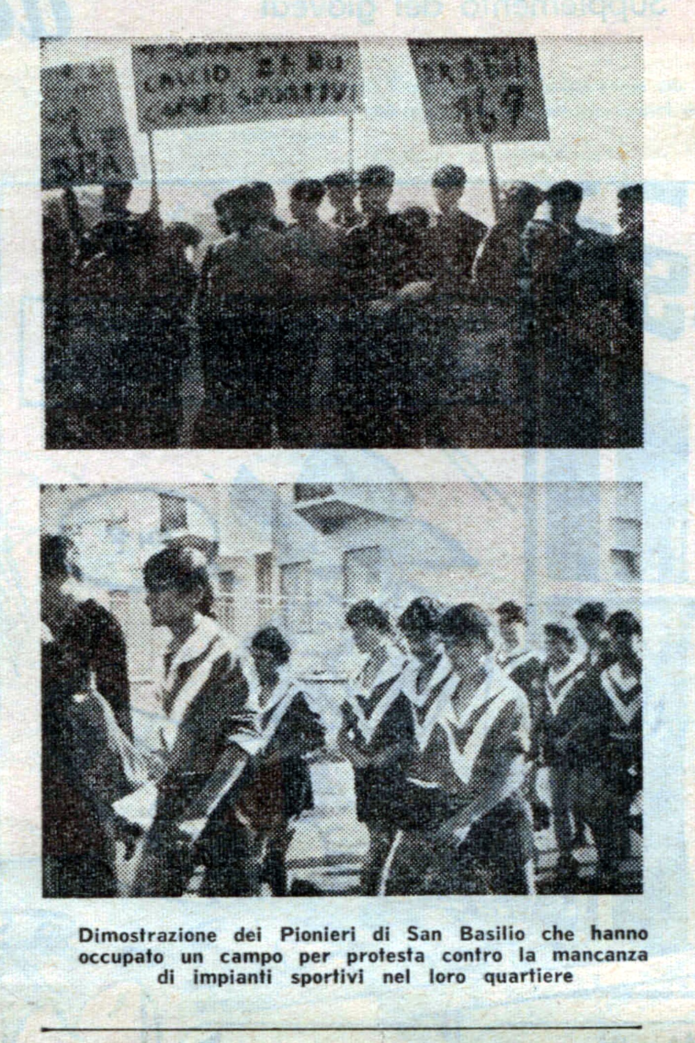 Pionieri di San Basilio Pioniere dell Unita n48. 2 dicembre 1965