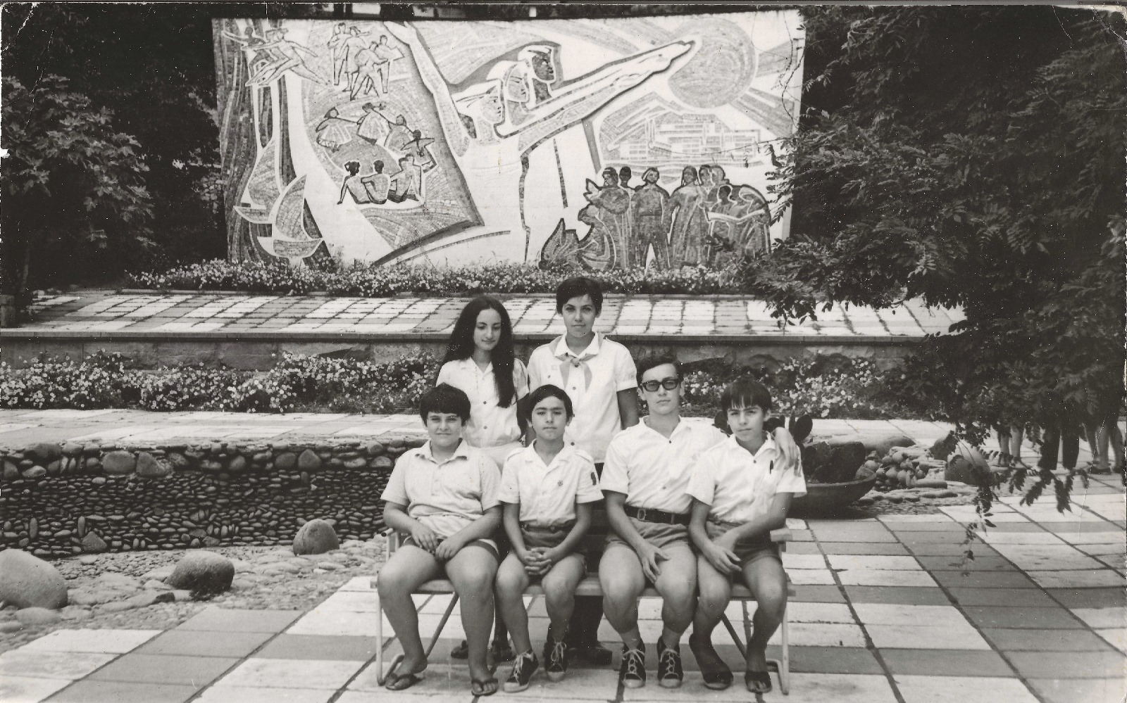 Ragazzi italiani ad Artek nel 1969.1