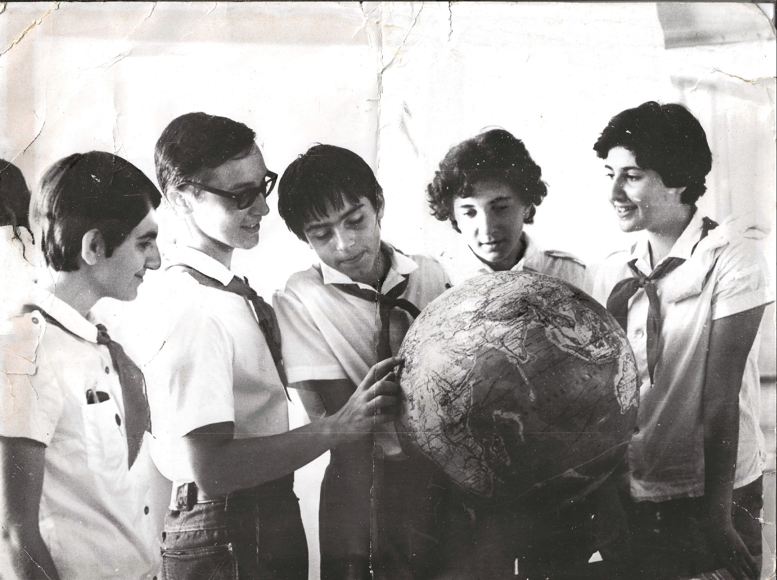 Ragazzi italiani ad Artek nel 1969