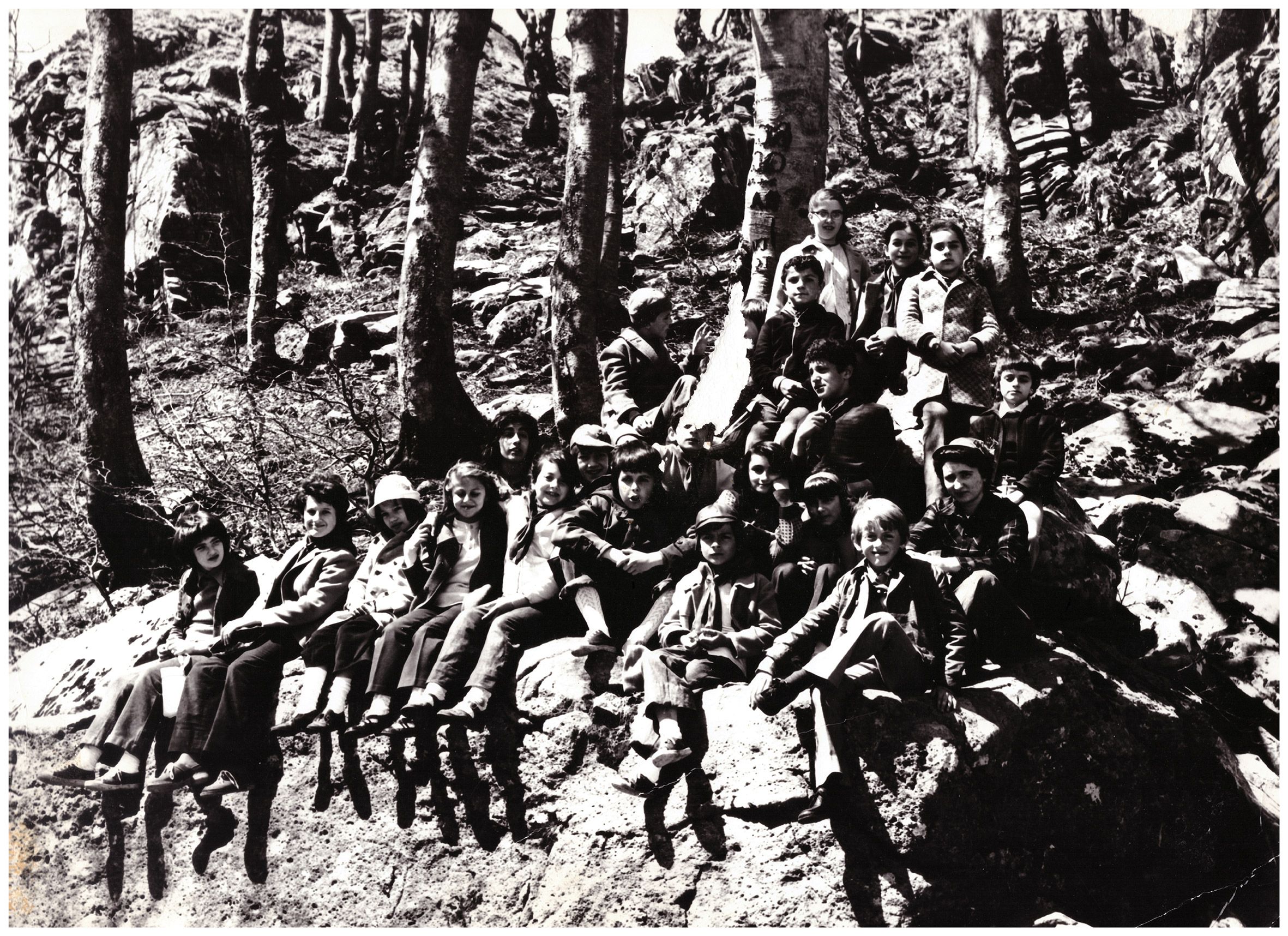 1973 autunno gita Appennino reggiano compressed