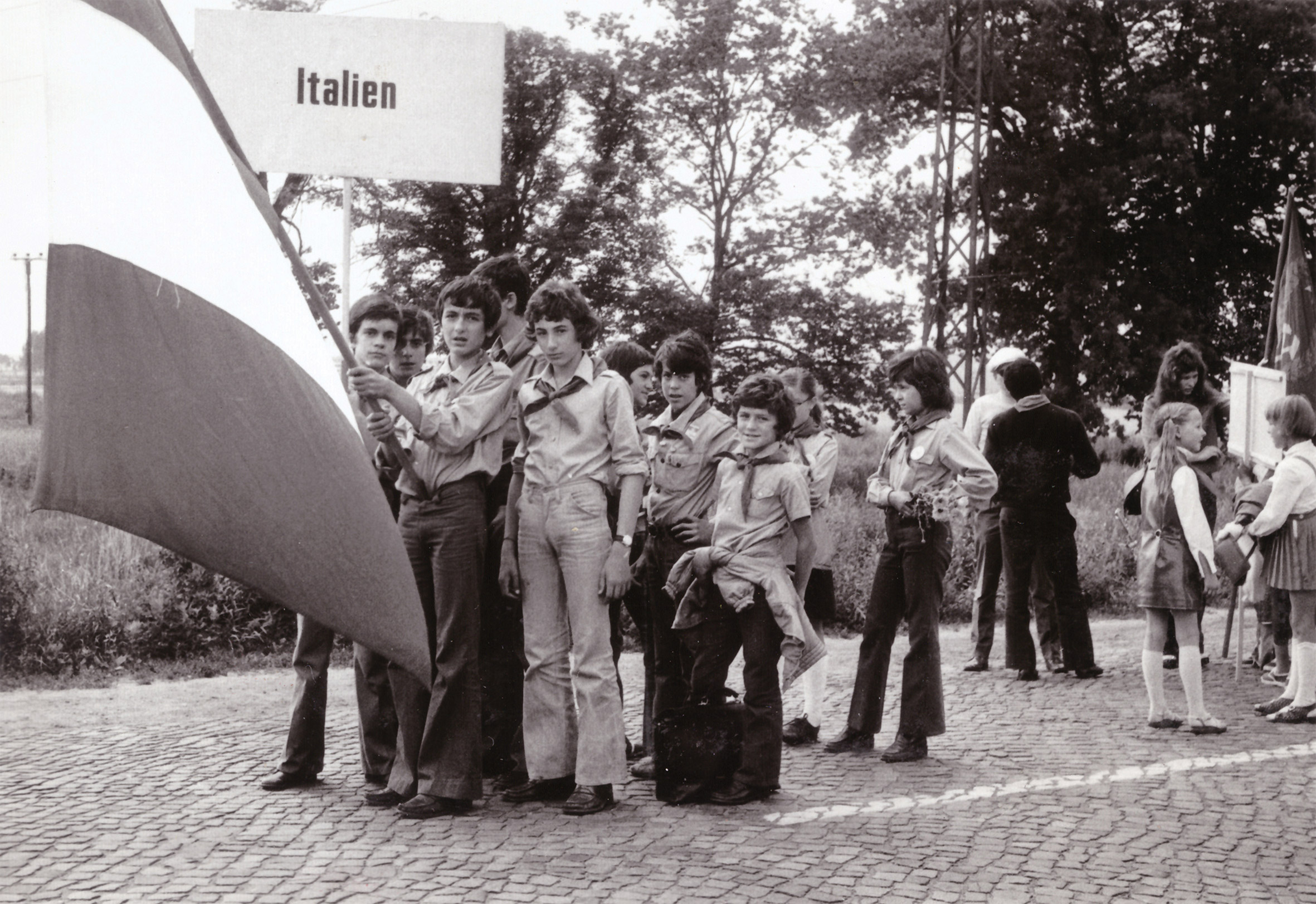 1973 sfilata delegaz italiana DDR