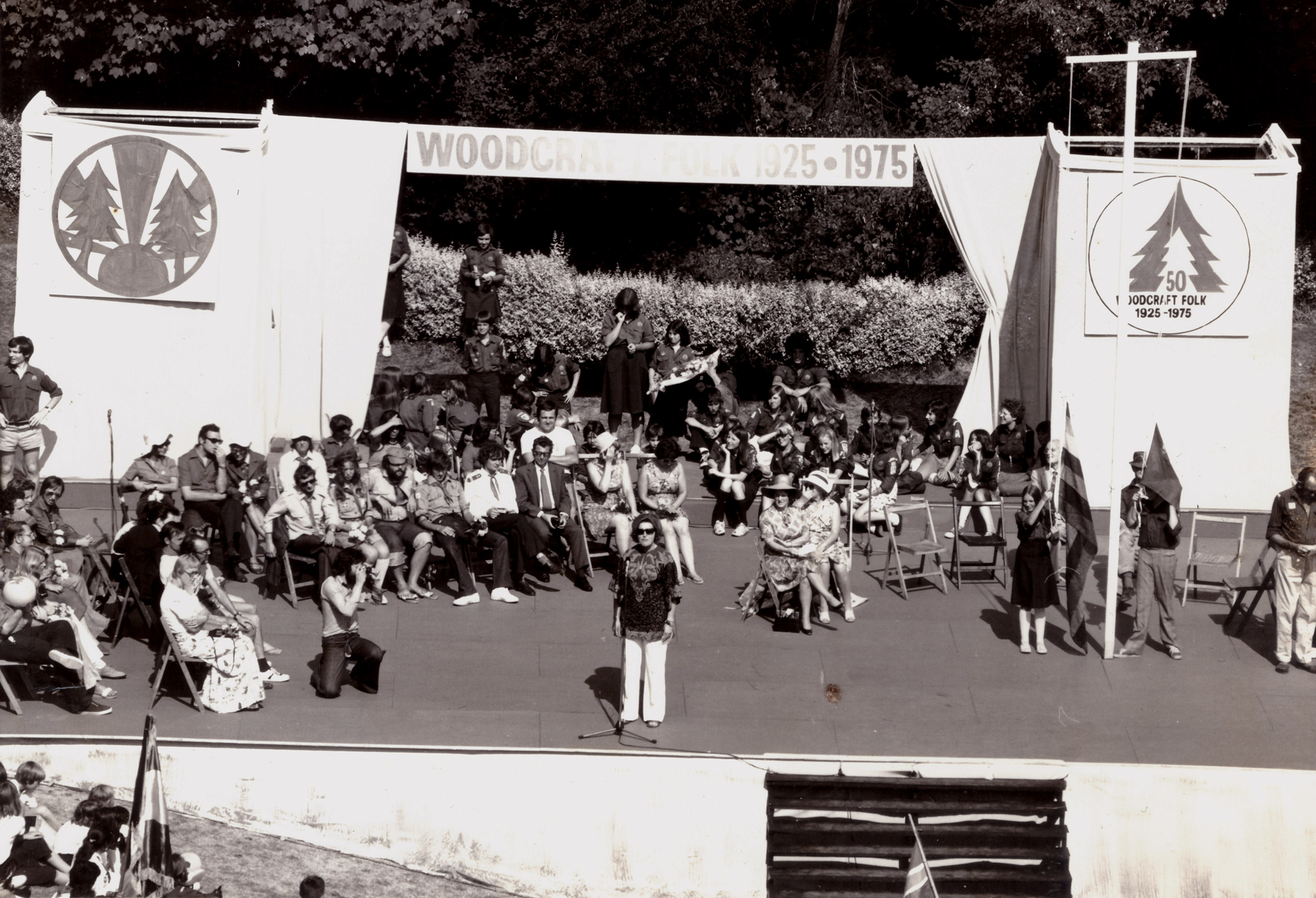 1975 APERTURA UFFICIALE CAMPEGGIO STANFORD HALL