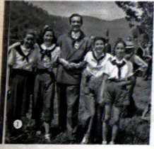 API Rosia Siena Ragazze con Ugo Pecchioli 1950