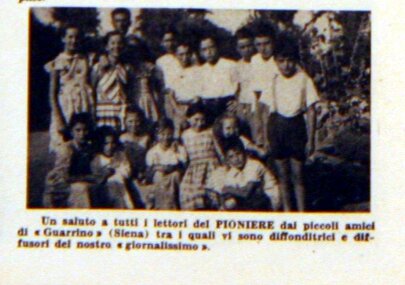 Pionieri di Guarrino Pioniere n31. 2 agosto 1953