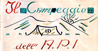 disegno del campeggio