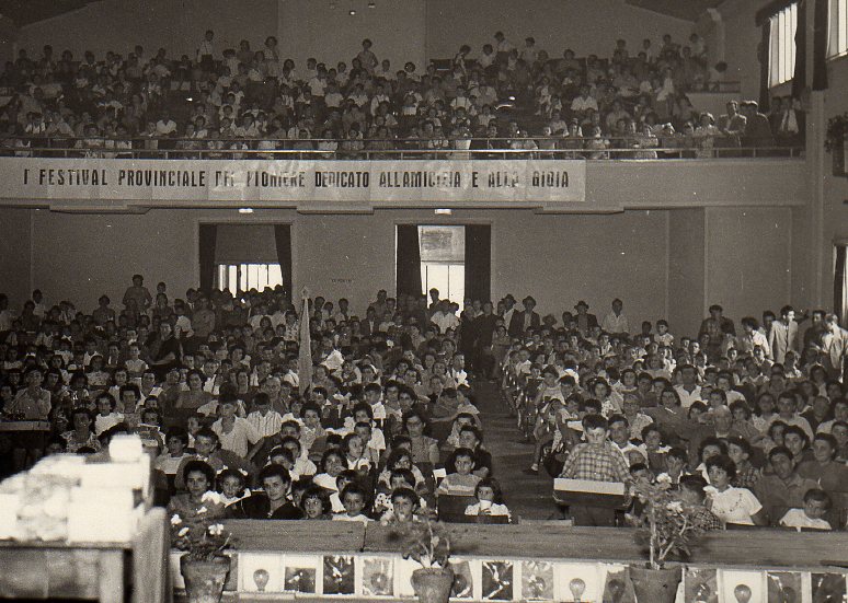 API riolo terme festival provinciale pionieri 1957 1958