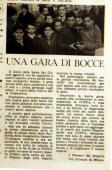 Gara di Boccie - Pioniere n.  15  12 aprile 1953