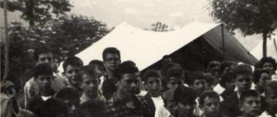 gruppo_Pionierii_1958_campeggio_Pionieri_a_Castelluccio