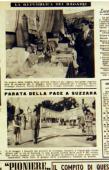 Gruppo traforisti dei Pionieri di Bologna a una Mostra - Pioniere n°32. del 10 agosto 1951