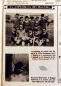 Squadra di calcio dei Pionieri di Ravenna - Pioniere n°40 del 12 ottobre 1952