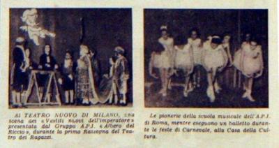 Teatro API - Pioniere n.14. 4 aprile 1954