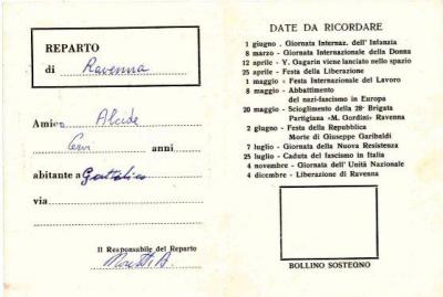 tessera pionieri ravenna 1962.2