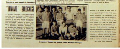 Torneo vinto da una squadra di Pionieri di Bologna - Pioniere n°35 del 7 settembre 1952